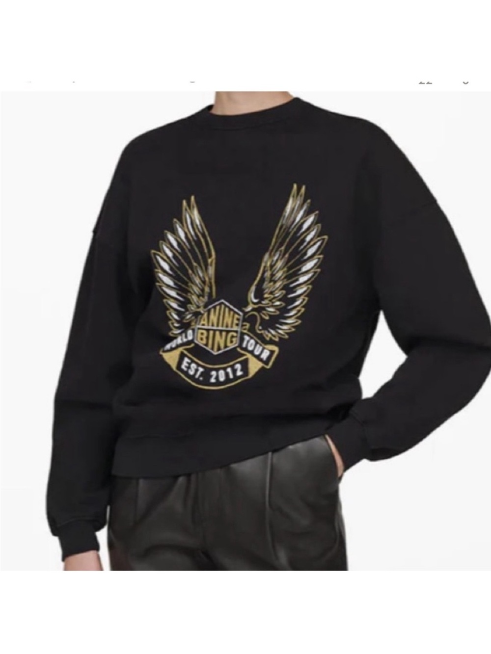 Anine Bing World Tour Sweatshirt